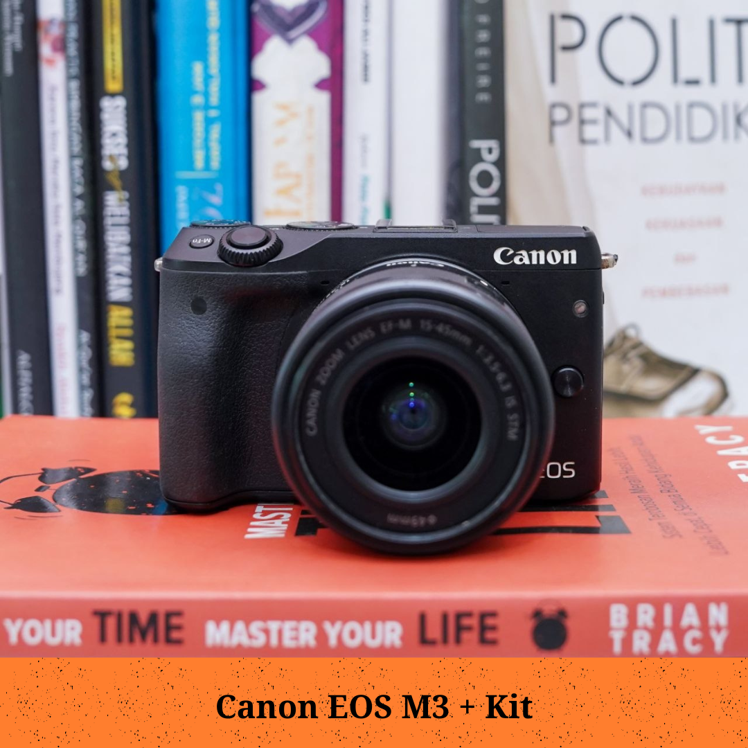 Canon m3 + kit 15 45mm is stm