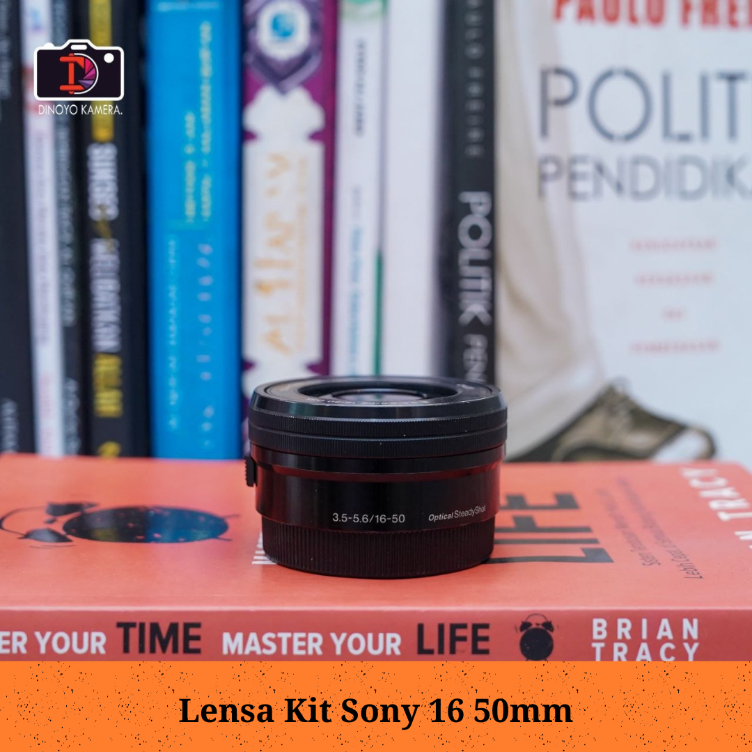 Lensa Kit sony 16 50mm black