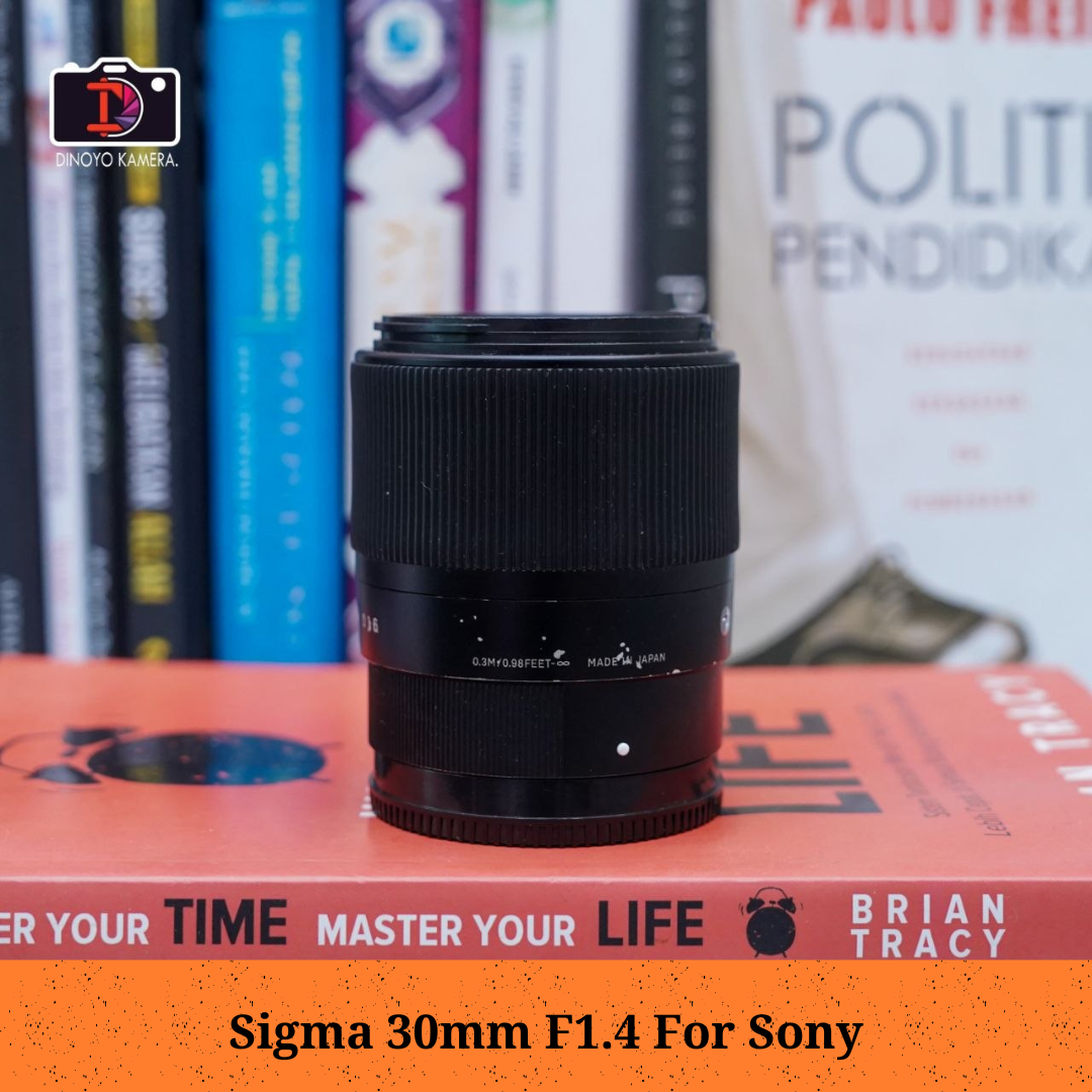 Lensa Sigma 30mm F1.4 For Sony