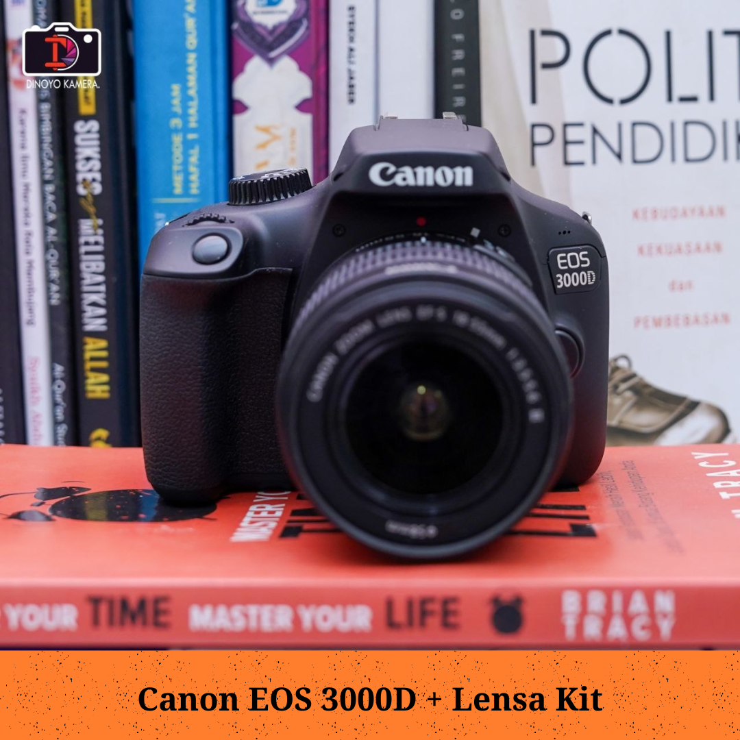 Canon 3000d + kit 18 55mm