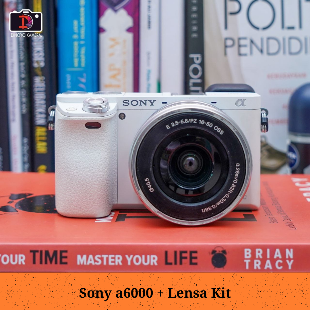 Sony a6000 + kit 16 50mm white