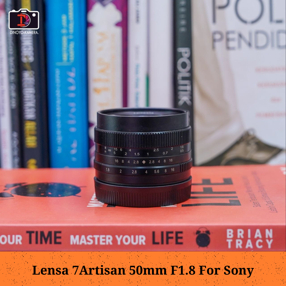 Lensa MF 7artisan 50mm F1.8 for sony