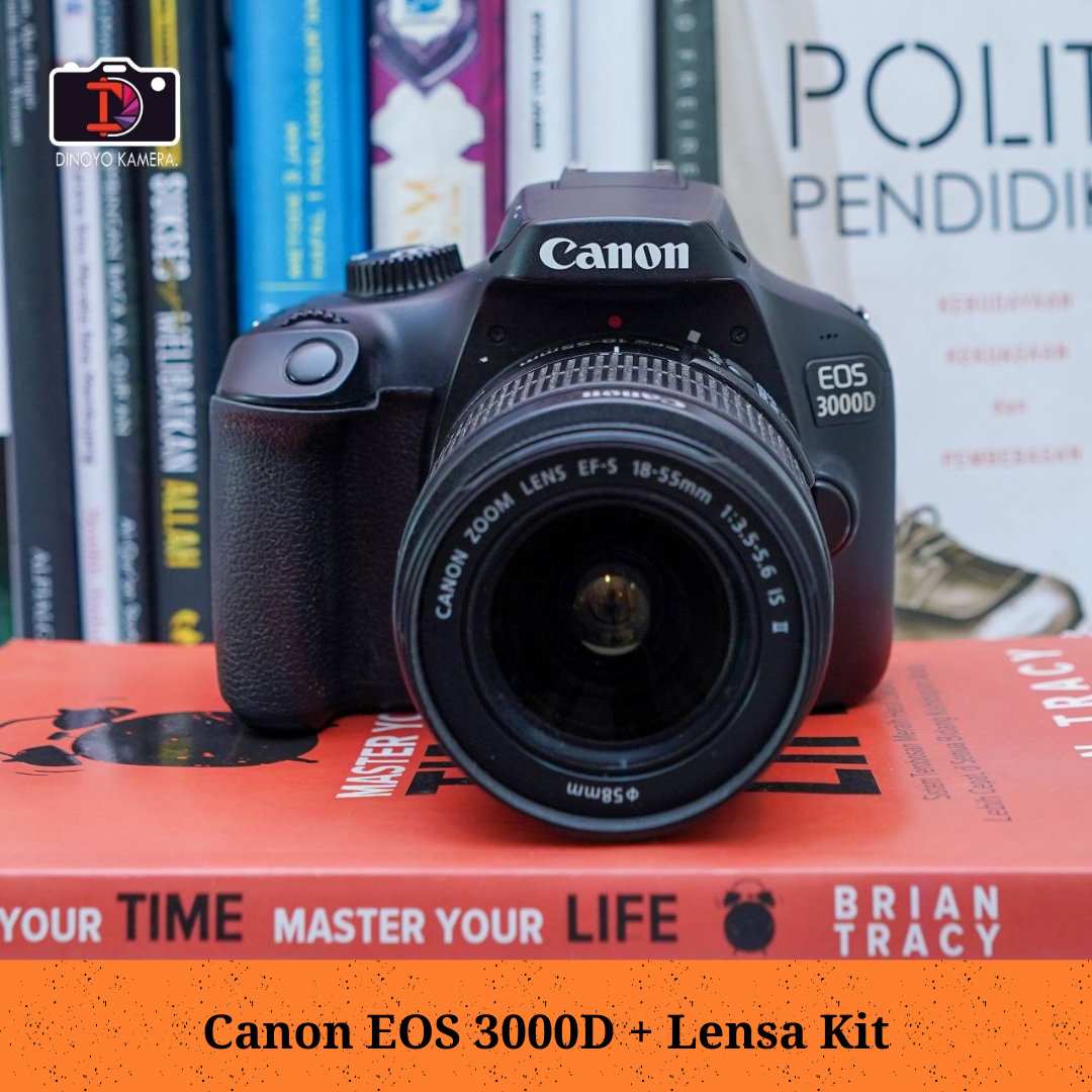 Canon 3000d + kit 18 55mm