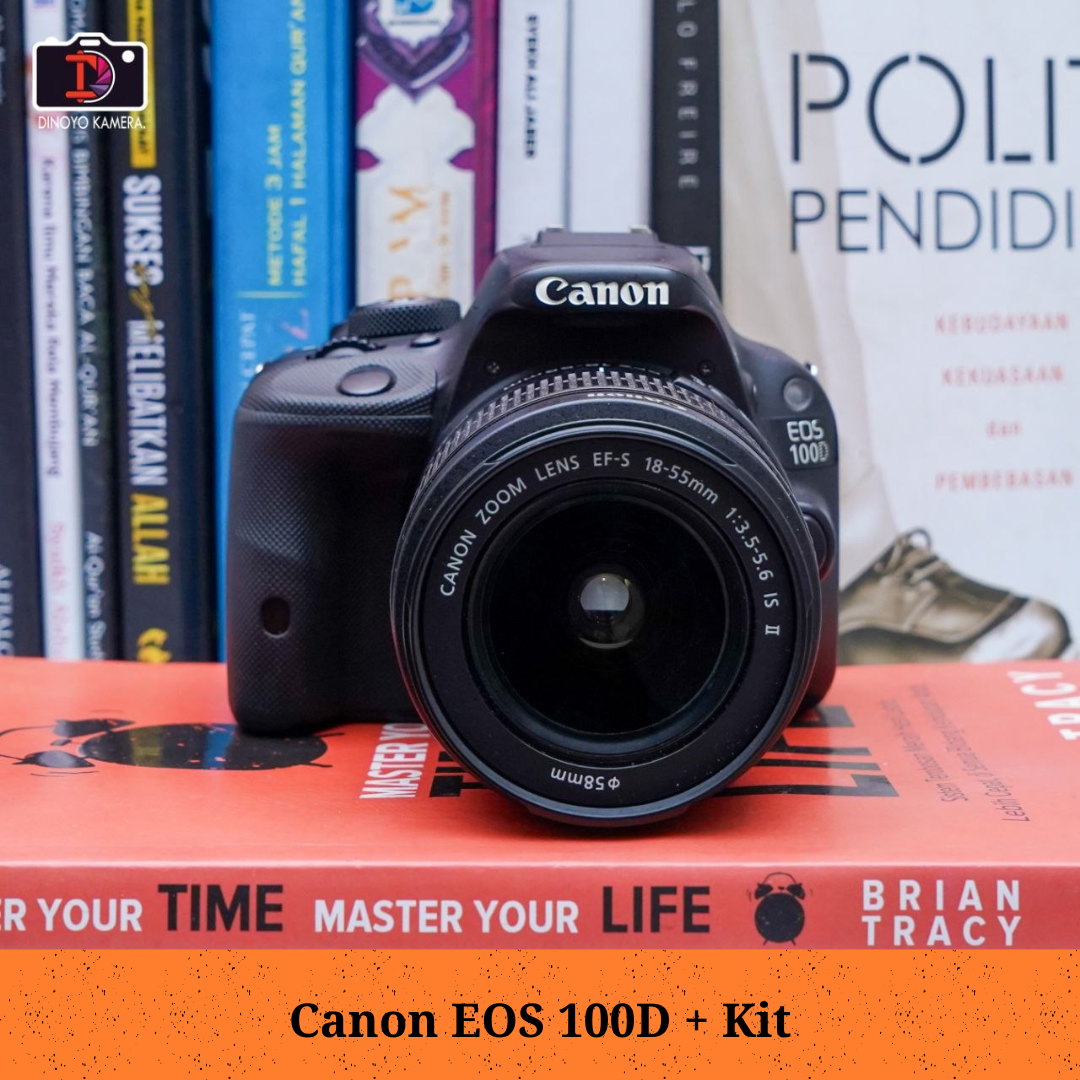 Canon 100d + kit 18 55mm