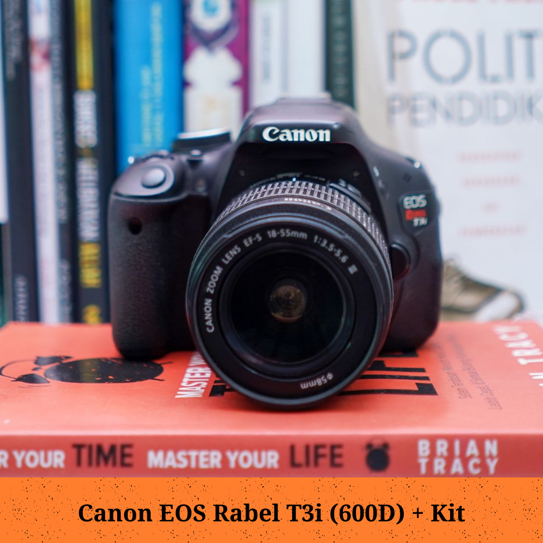 Canon Rebel T3i (600d) + kit 18 55mm