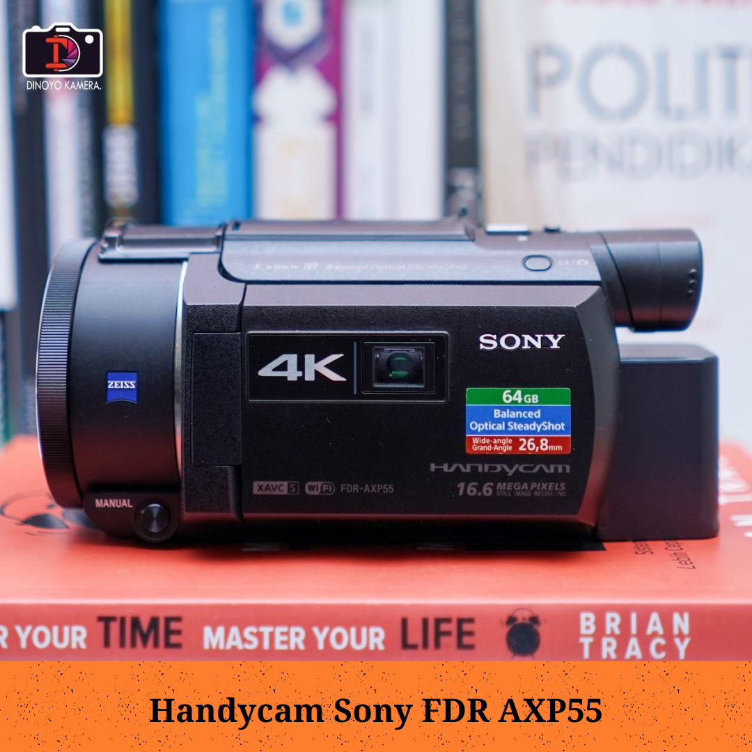 Handycam Sony FDR AXP55 Kondisi ada minus