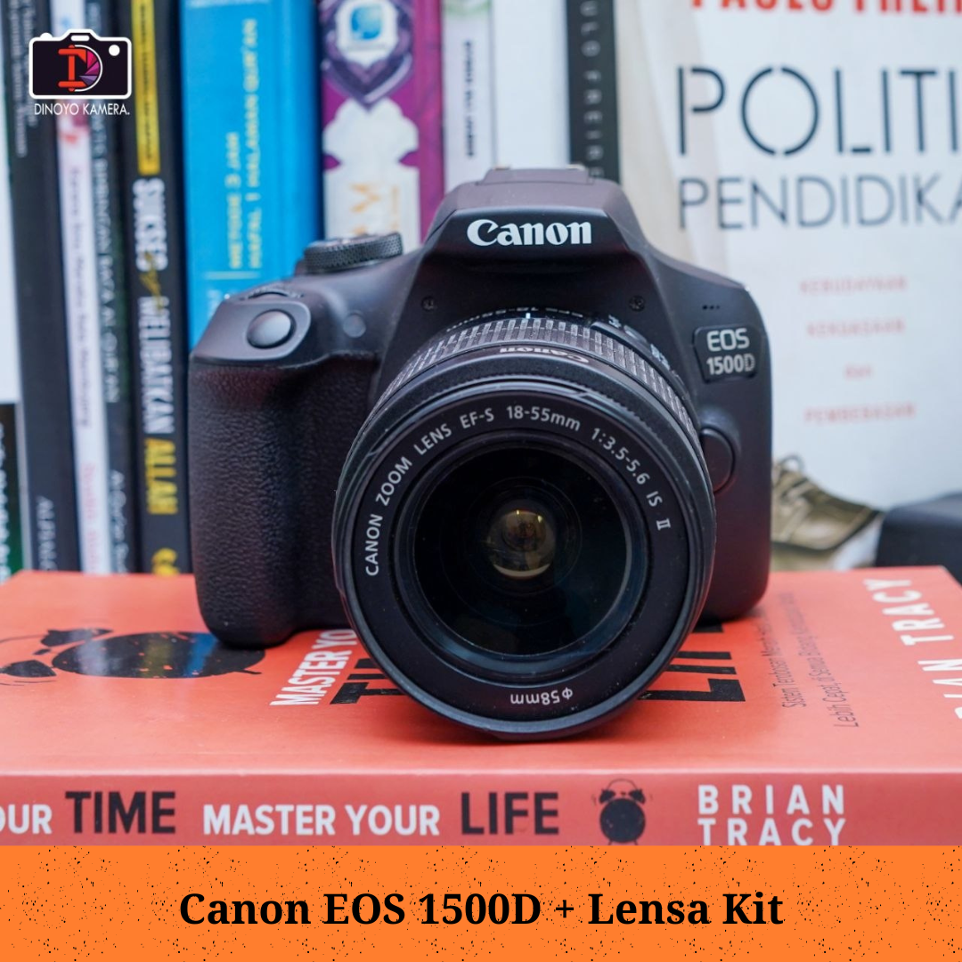Canon 1500d + kit 18 55mm