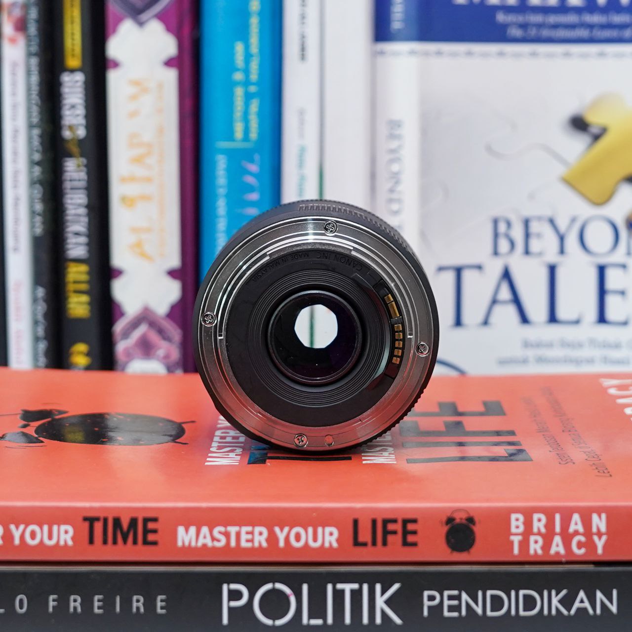 Lensa Canon 50mm F1.8 STM Kondisi baik