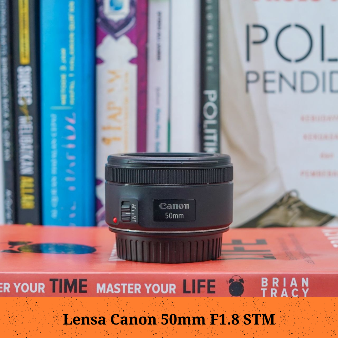 Lensa Canon 50mm f1.8 STM