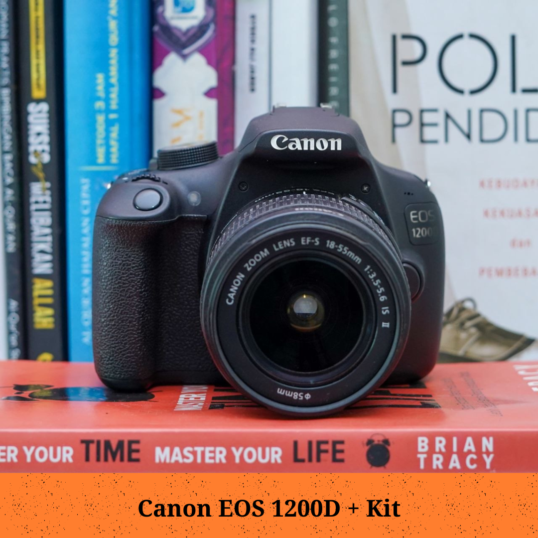 Canon 1200d + kit 18 55mm
