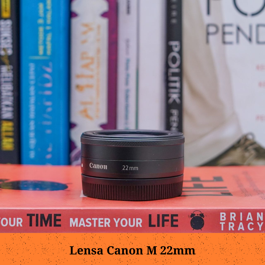 Lensa Canon M 22mm (Black)