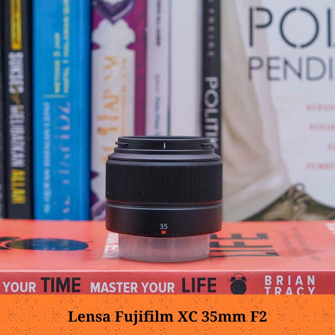 Lensa Fujifilm XC 35mm F2 (black)