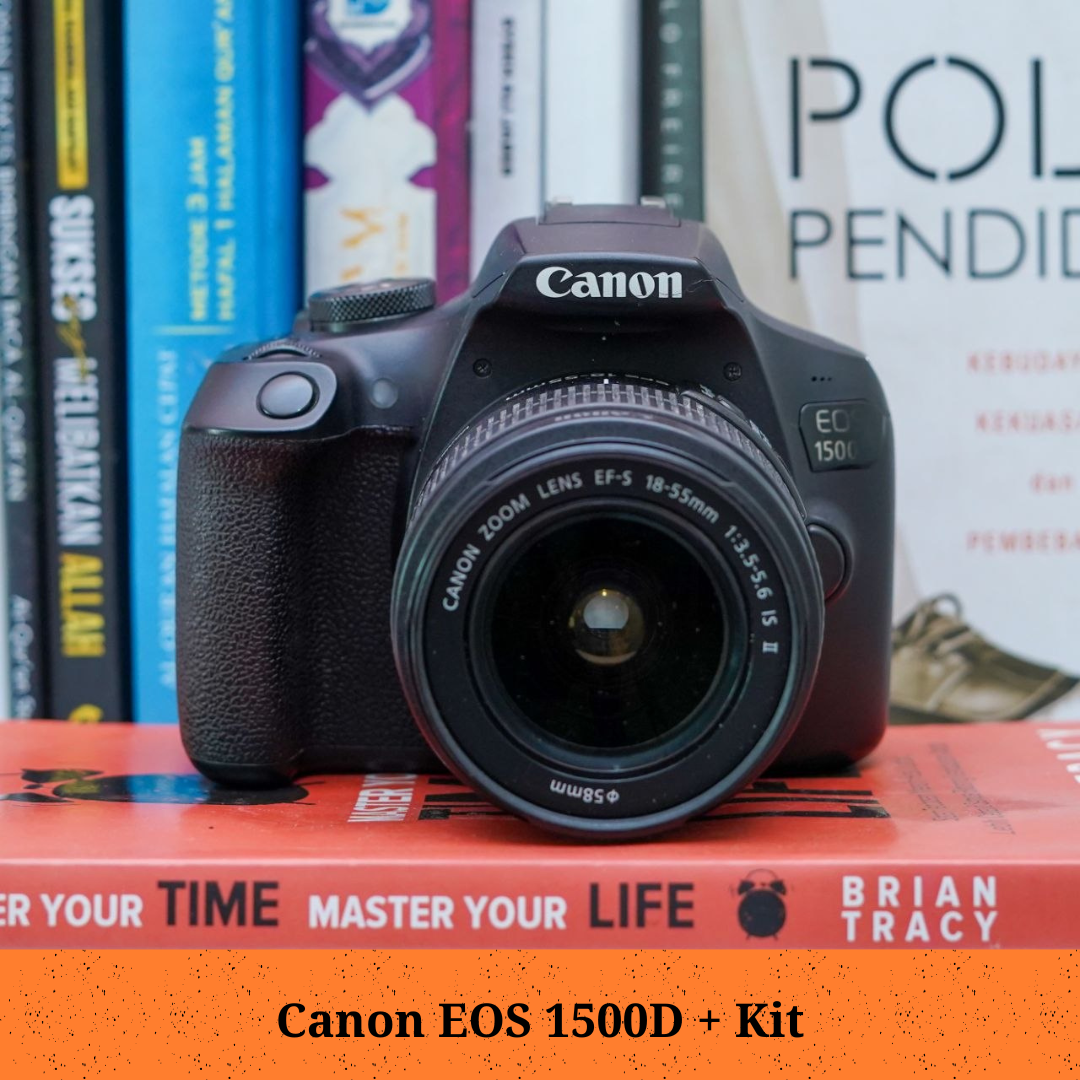 Canon 1500d + kit 18 55mm