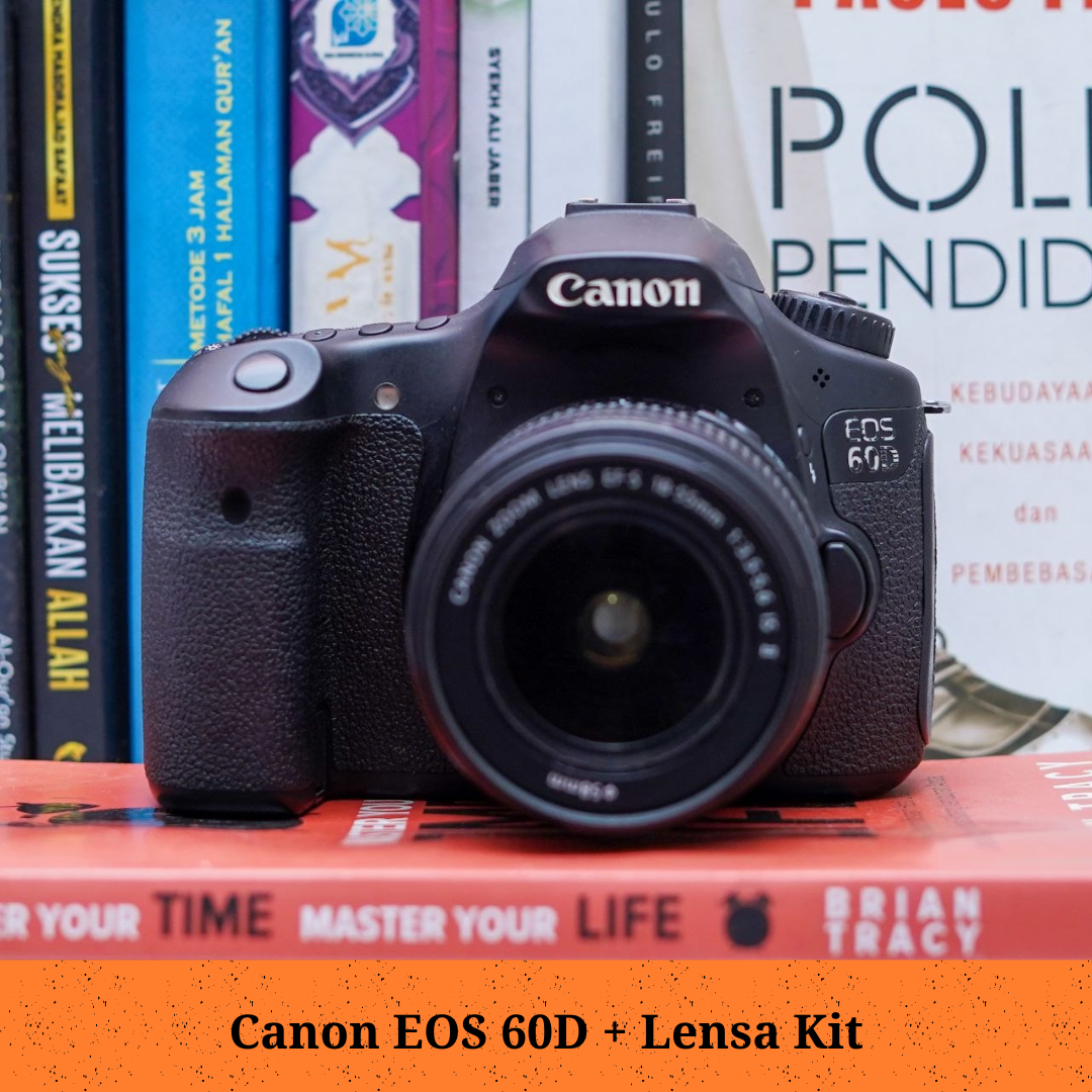 Canon 60d + kit 18 55mm