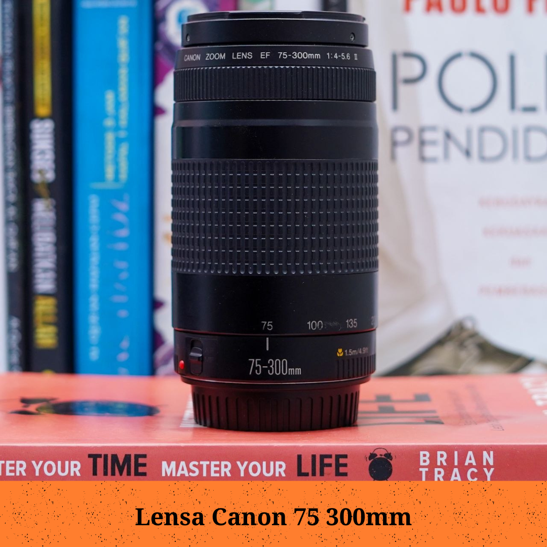 Lensa Canon 75 300mm iii