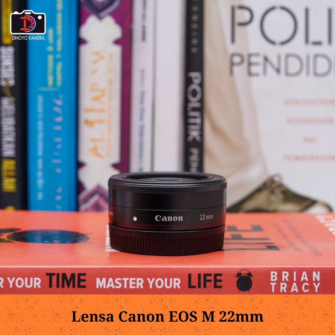 Lensa Canon M 22mm f2 (Black)