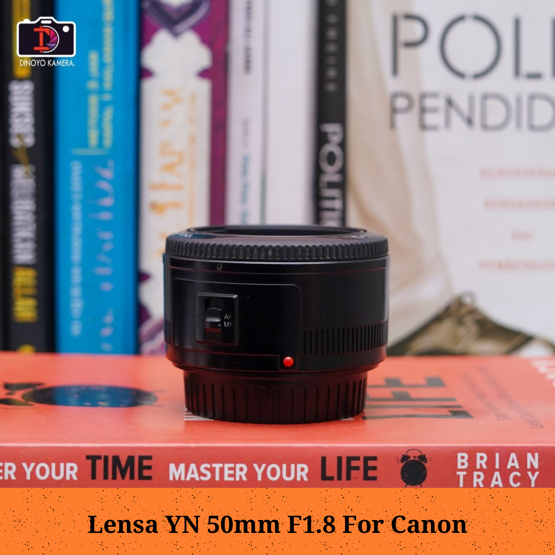 Lensa Yn 50mm F1.8 For Canon