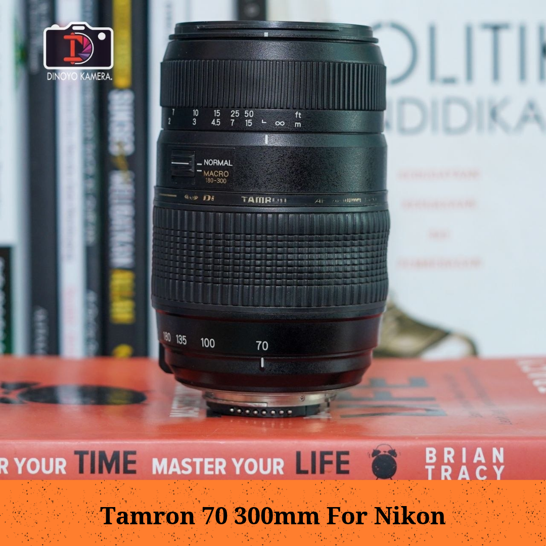 Lensa Tamron 70 300mm for Nikon