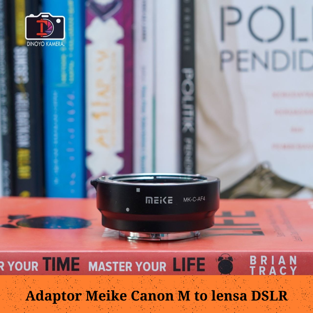Adaptor Meike Canon M to lensa DSLR kondisi Baik
