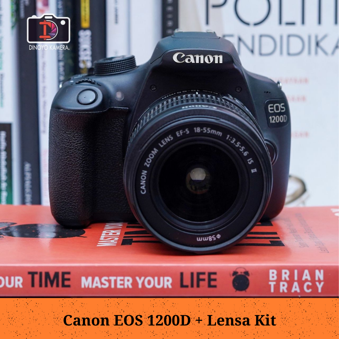 Canon eos 1200d + kit 18 55mm