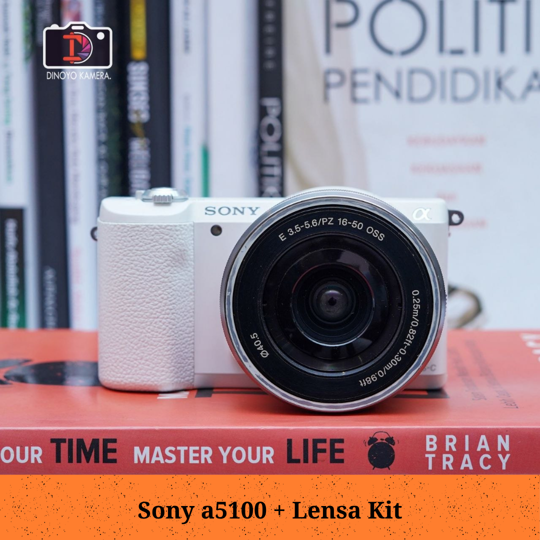Sony a5100 + kit 16 50mm white