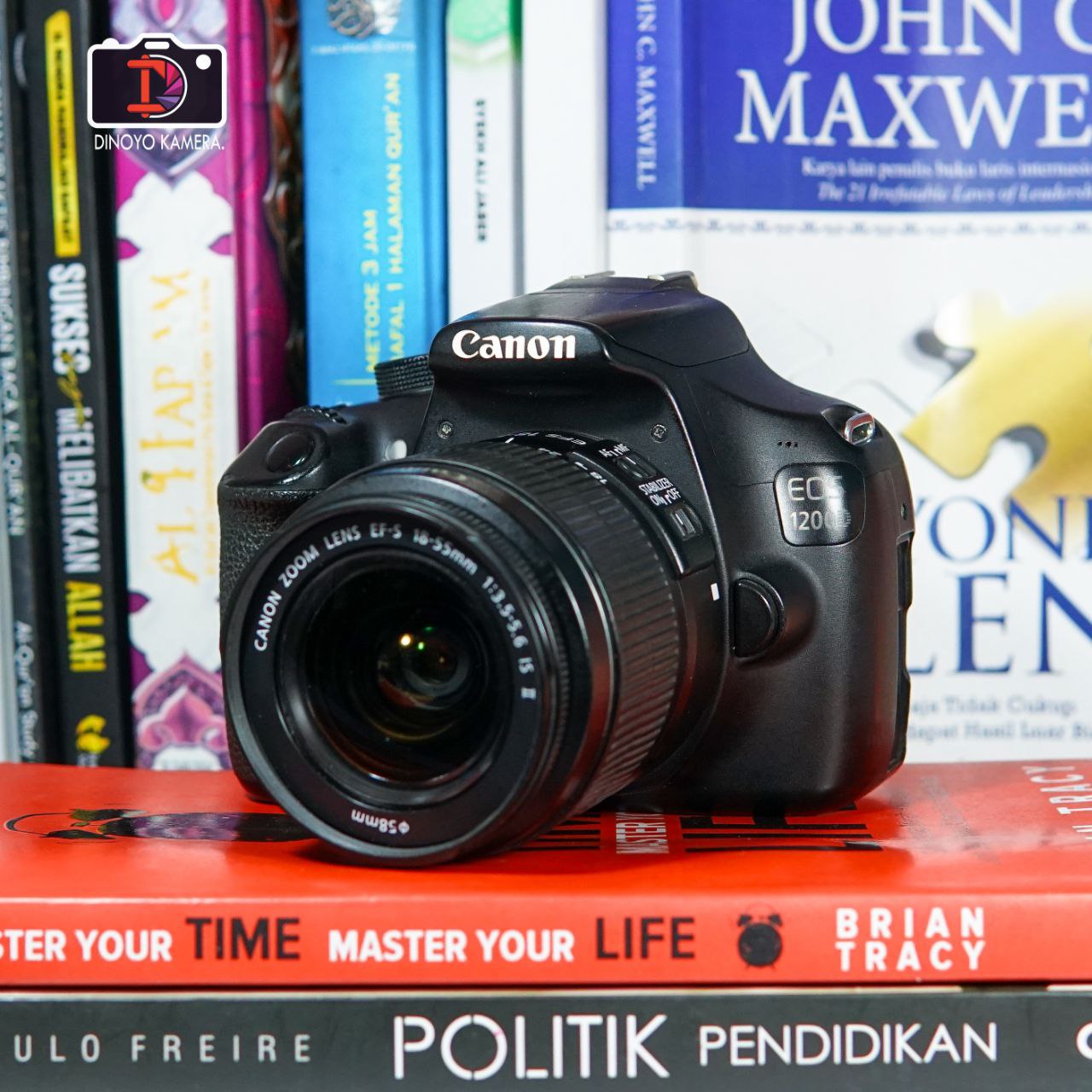 Canon EOS 1200D + Lensa 18 55mm