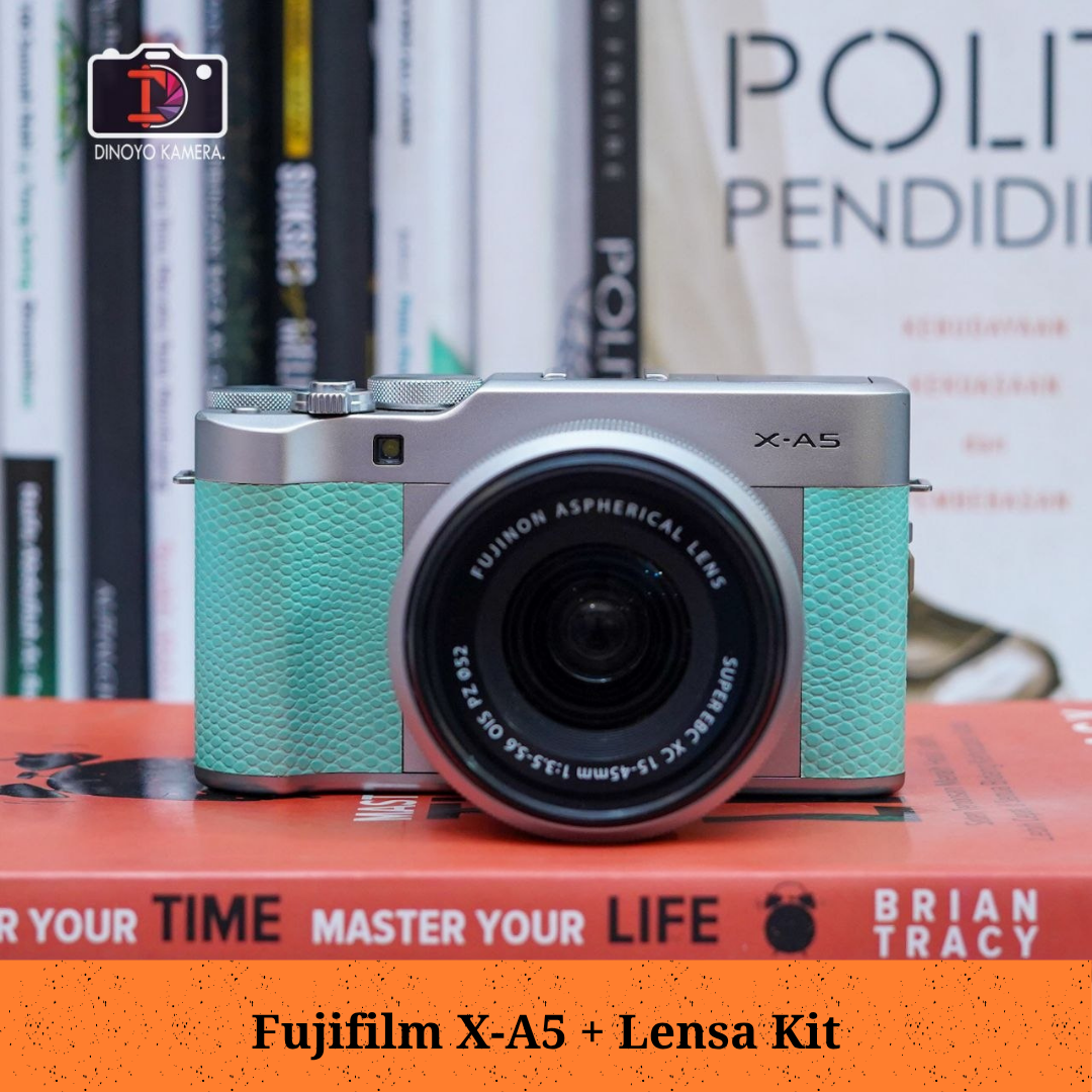 Fujifilm X-A5 + Lensa 15 45MM GREEN MINT