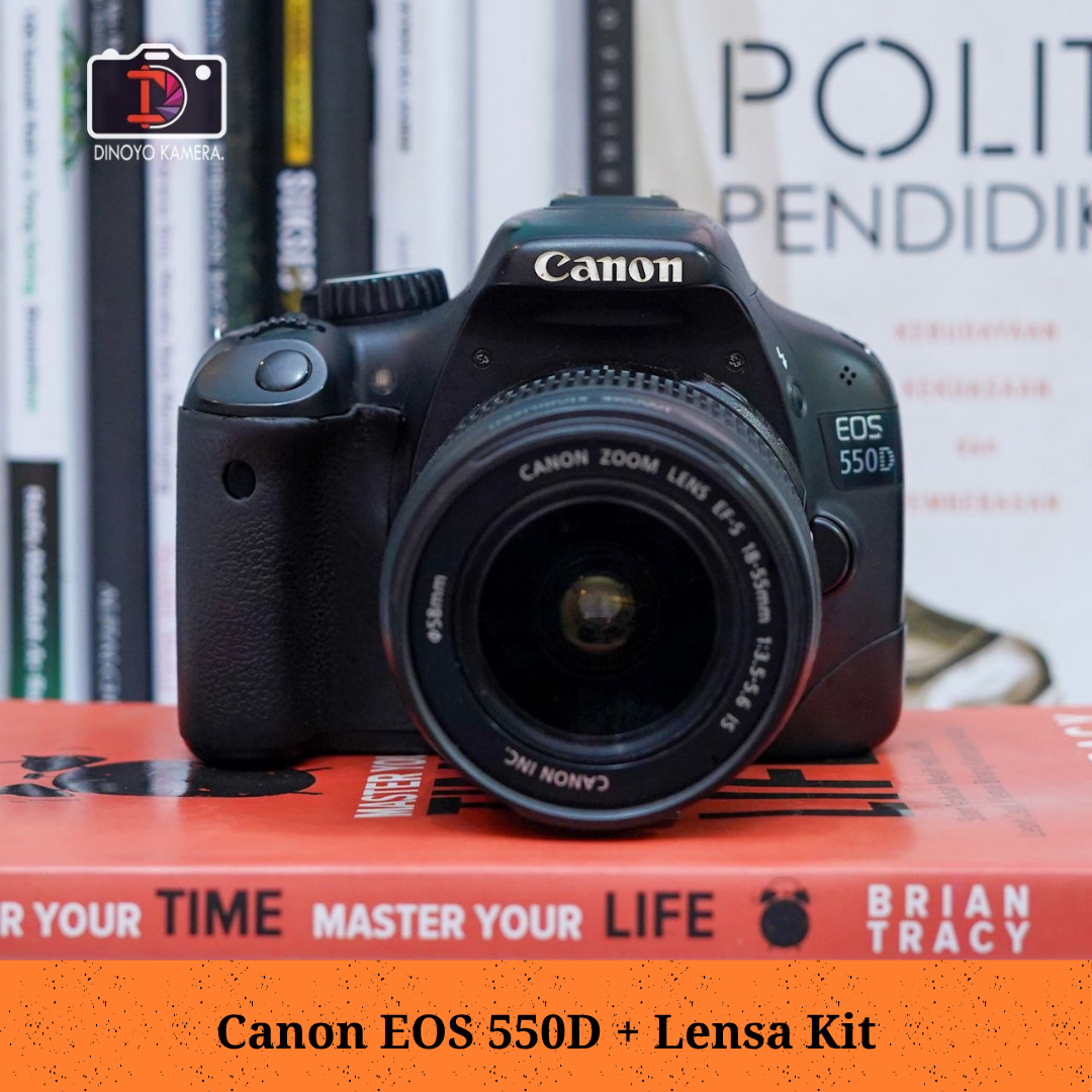 Canon 550d + kit 18 55mm