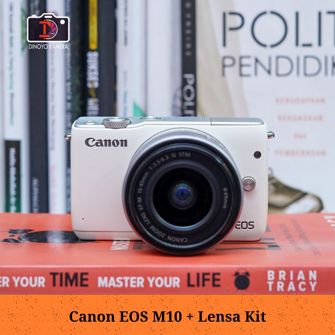 Canon m10 + kit 15 45mm white
