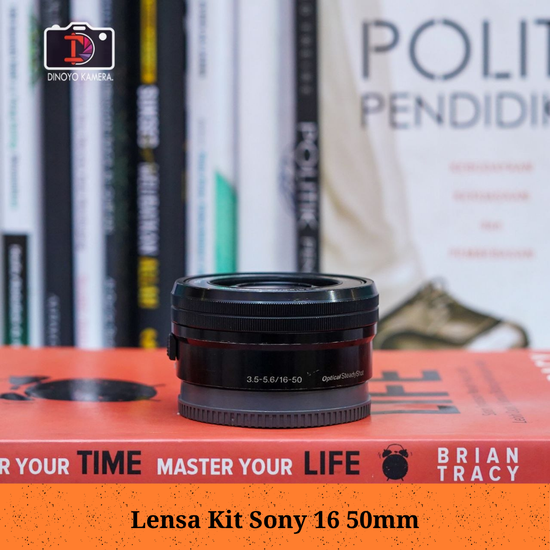 Lensa Kit sony 16 50mm black