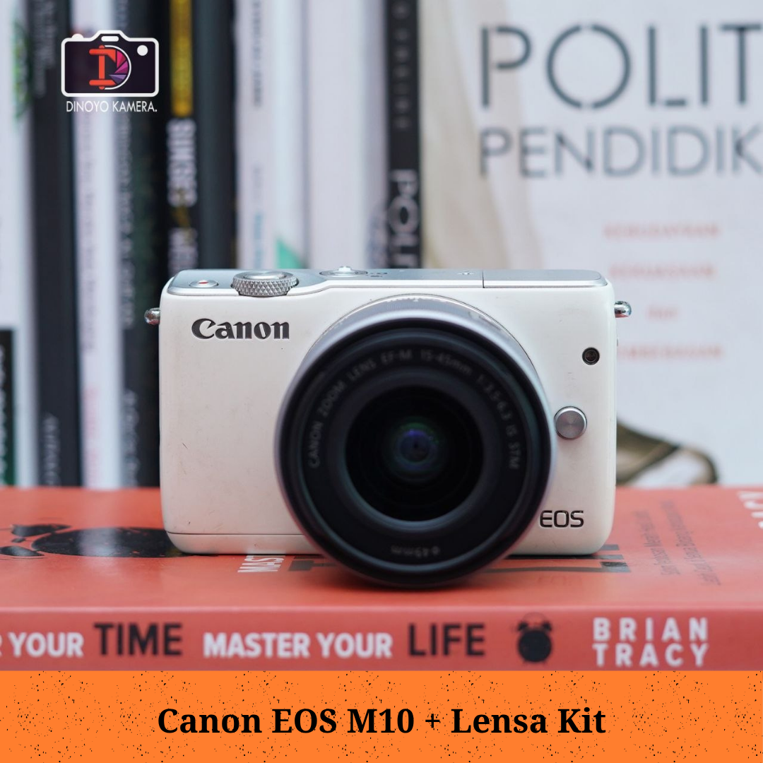 Canon M10 + kit 15 45mm (White)
