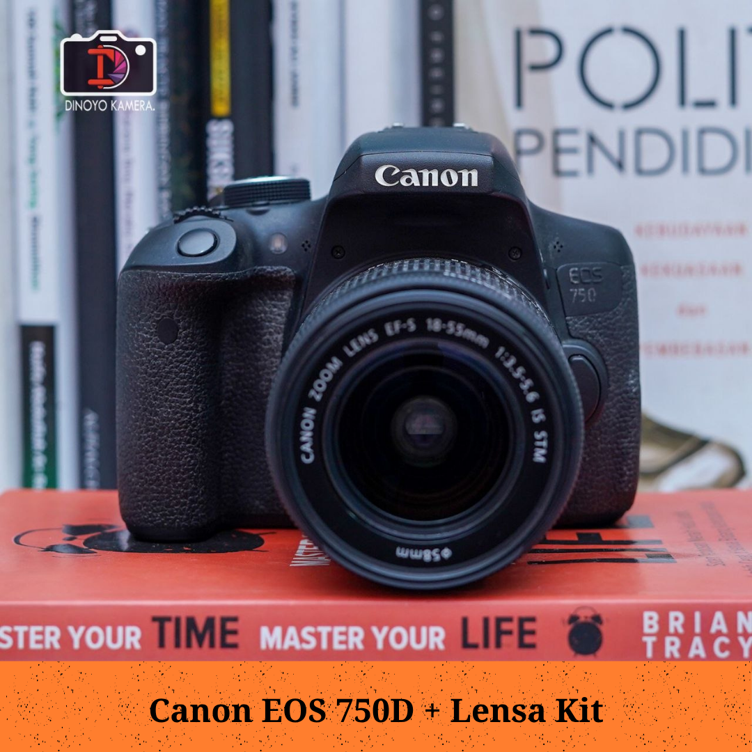 Canon 750D + kit 18 55mm IS STM