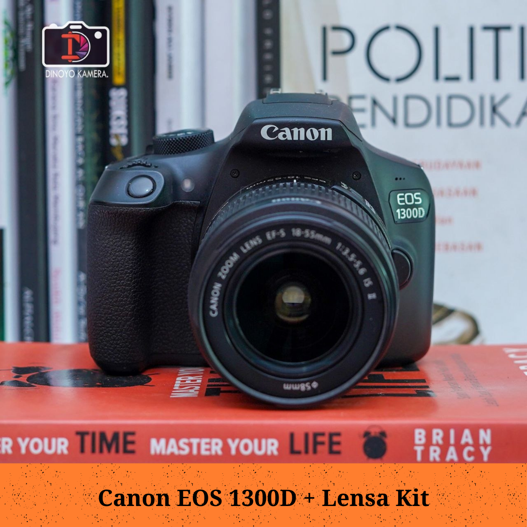 Canon 1300d + kit 18 55mm