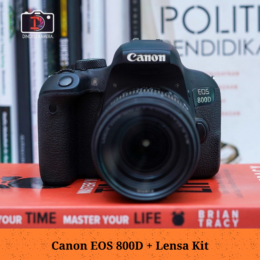 Canon 800d + kit 18 55mm