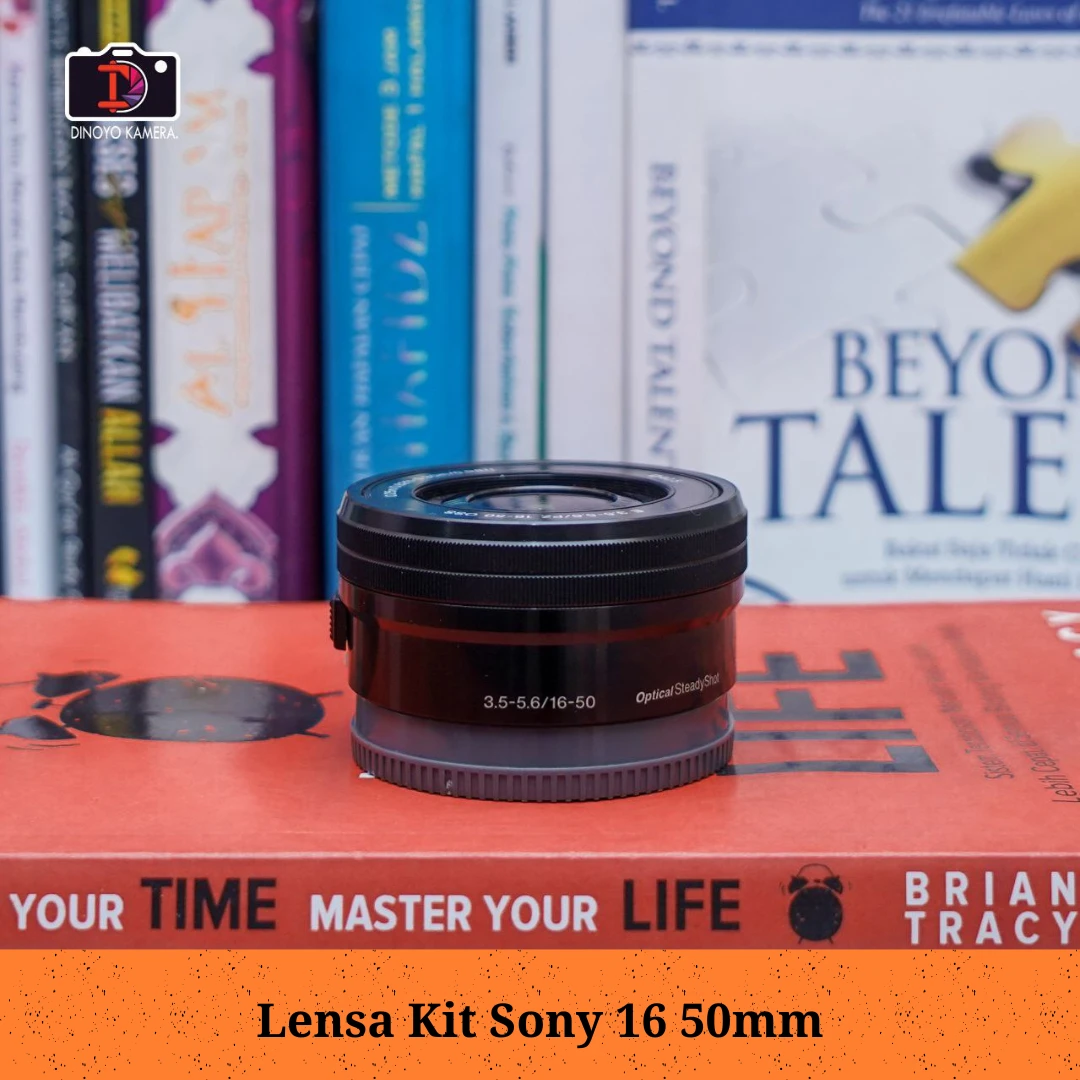Lensa Sony 16 50mm black Kondisi baik