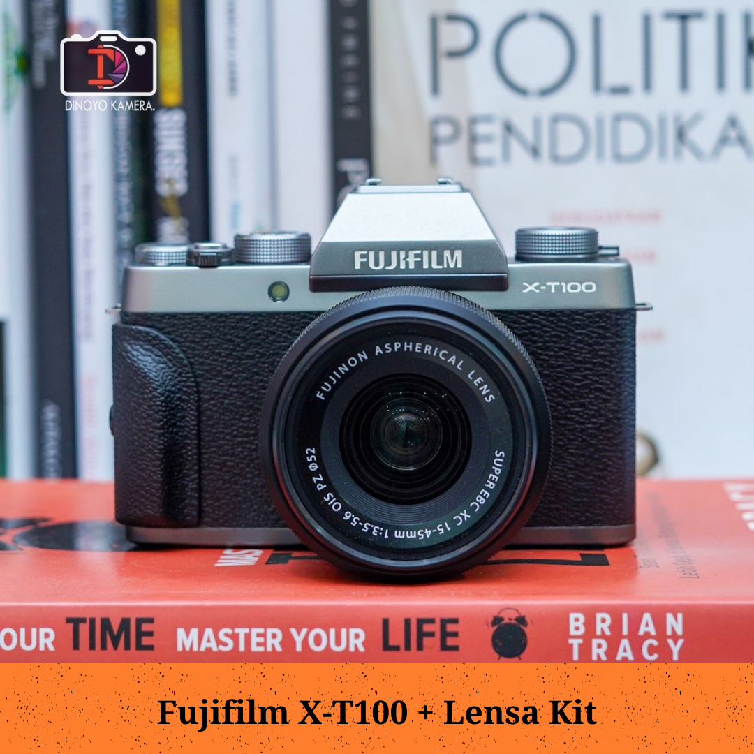 Fujifilm Xt100 + kit 15 45mm grey
