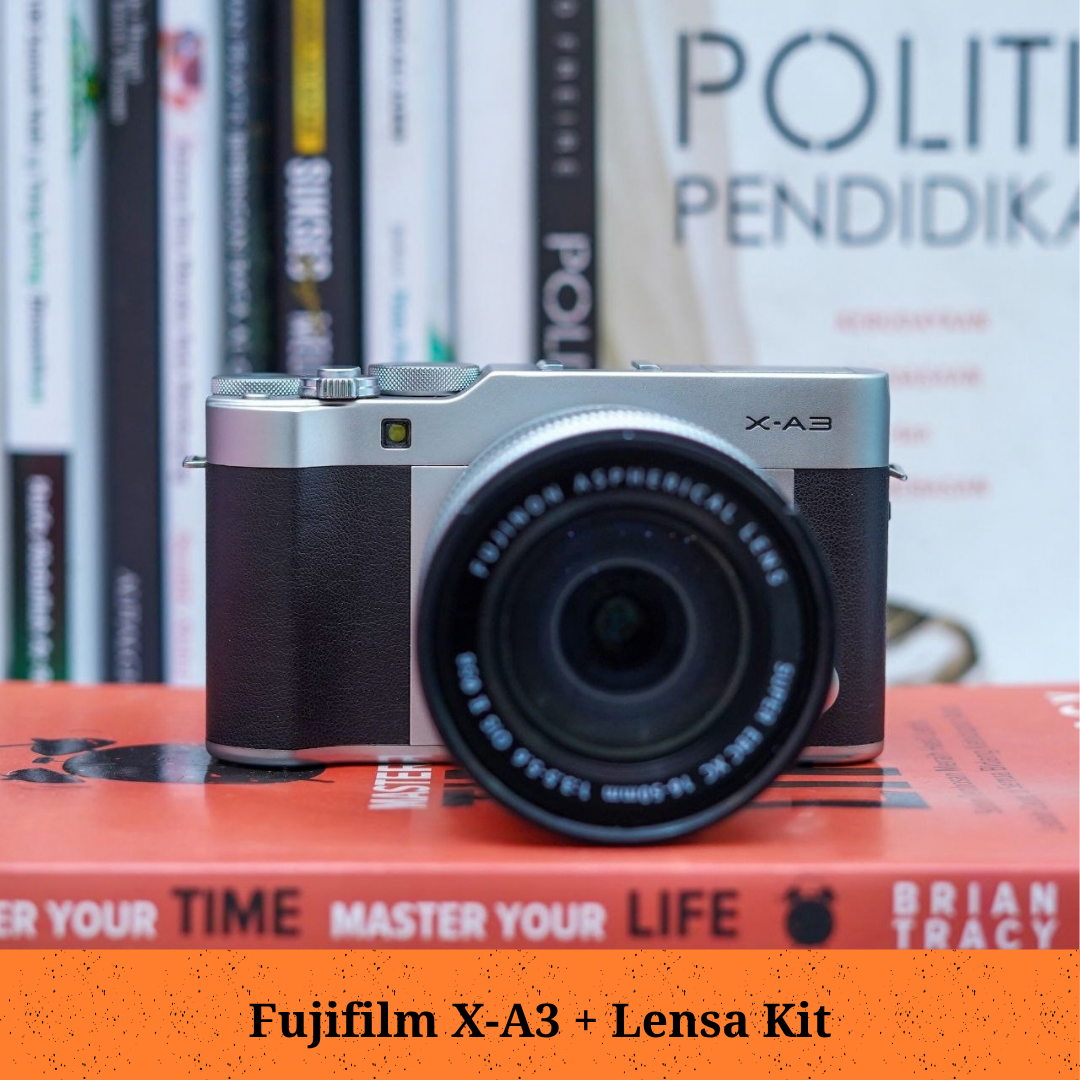 Fujifilm Xa3 / X A3 / XA 3 + kit 16 50mm Black silver