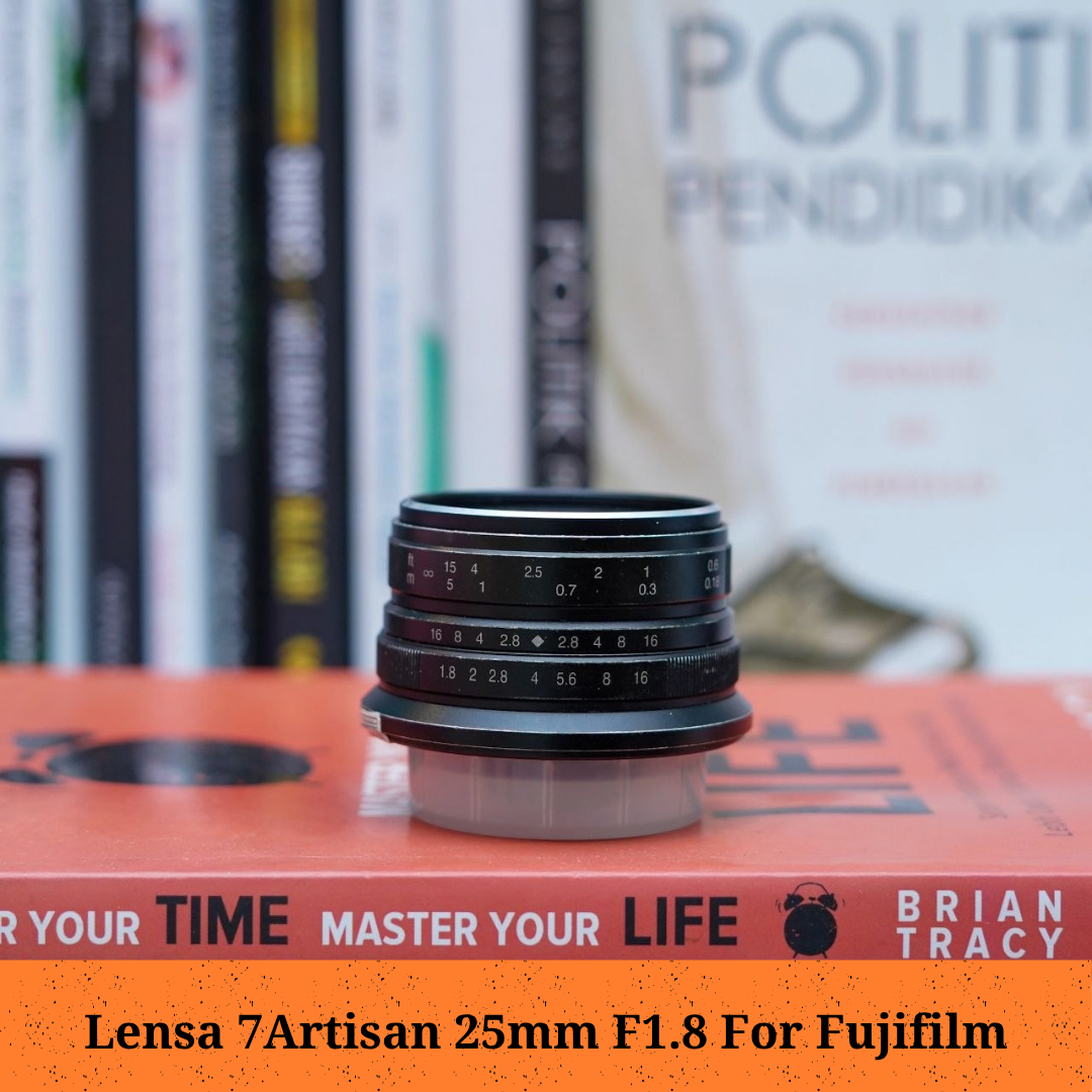 Lensa MF 7artisan 25mm f1.8 for fujifilm