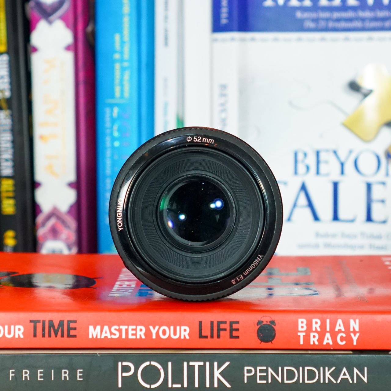 Lensa Yongnuo 50mm for canon Kondisi Baik