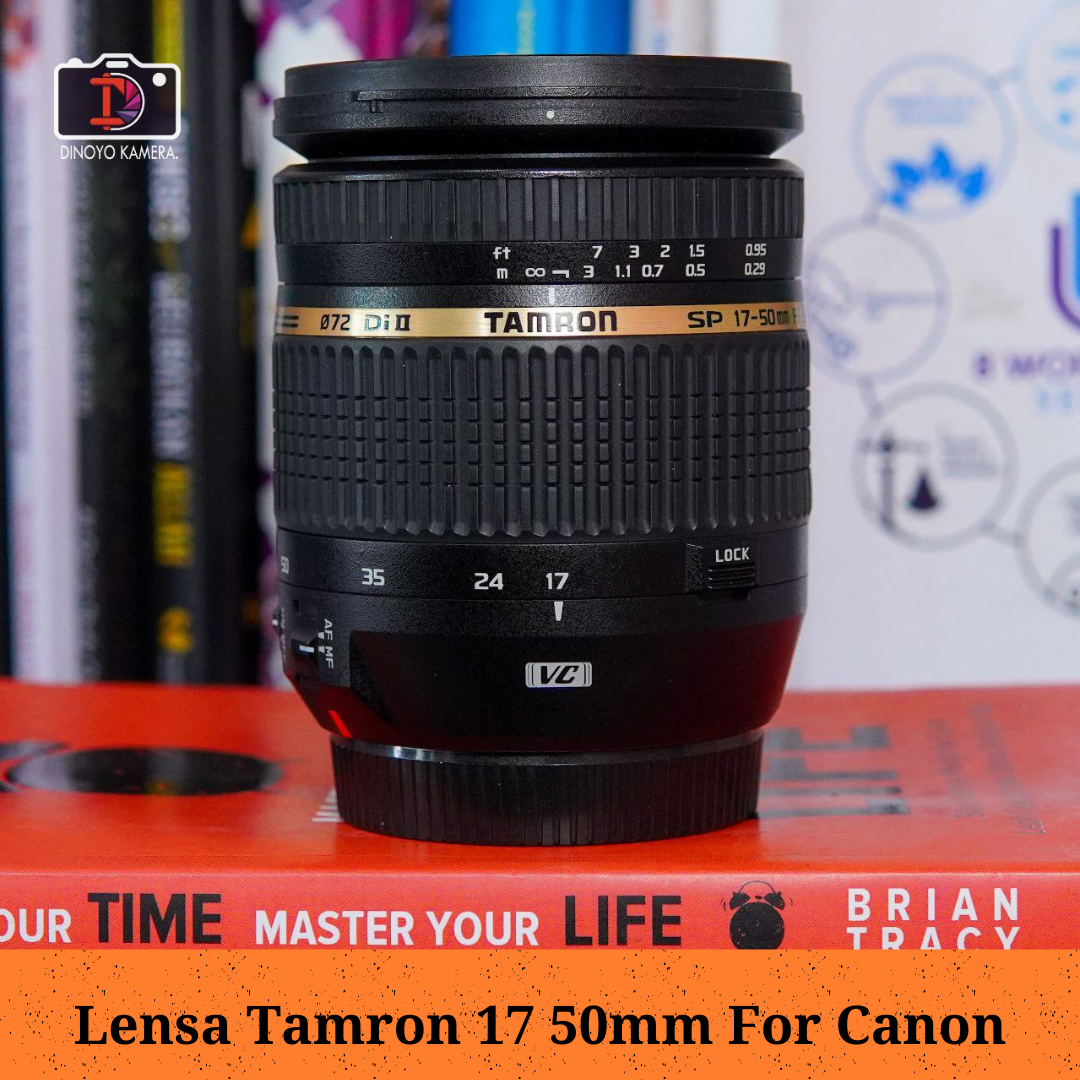 Lensa Tamron 17 50mm F2.8 for canon
