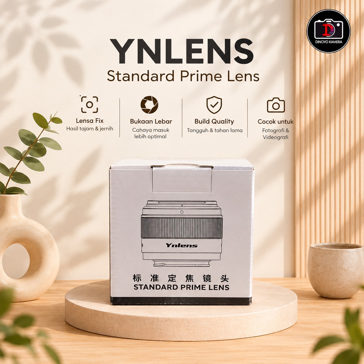 LENSA FIX YN 50MM FOR SONY Kondisi New