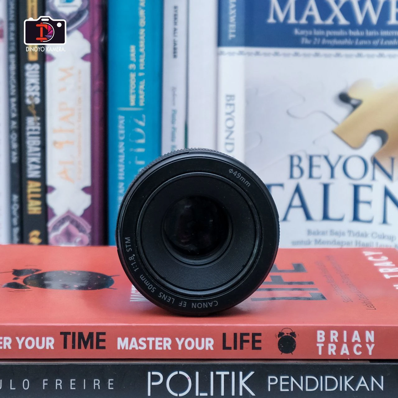 Lensa Canon 50mm F1.8 STM Kondisi Baik