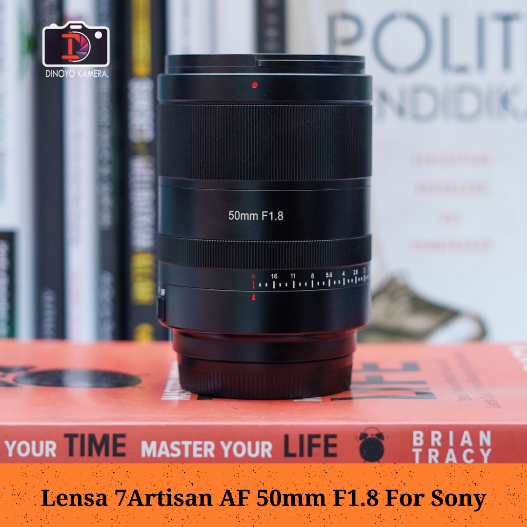 Lensa AF 7artisan 50mm F1.8 Sony Fullframe Kondisi Fungsional Baik