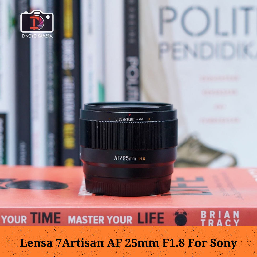 Lensa AF 7artisan 25mm F1.8 for sony APSC Kondisi Baik