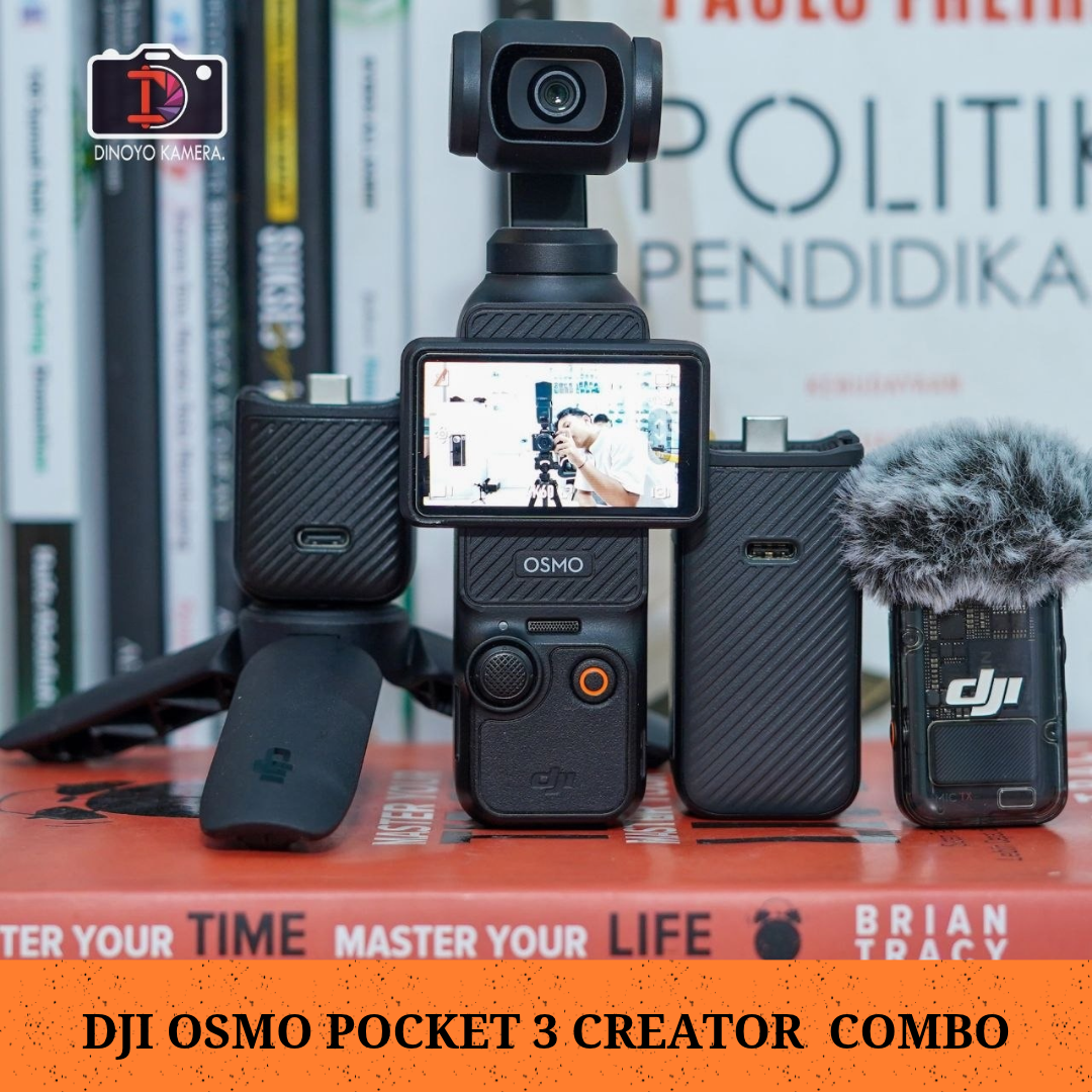 DJI OSMO Pocket 3 Creator Combo Kondisi Baik