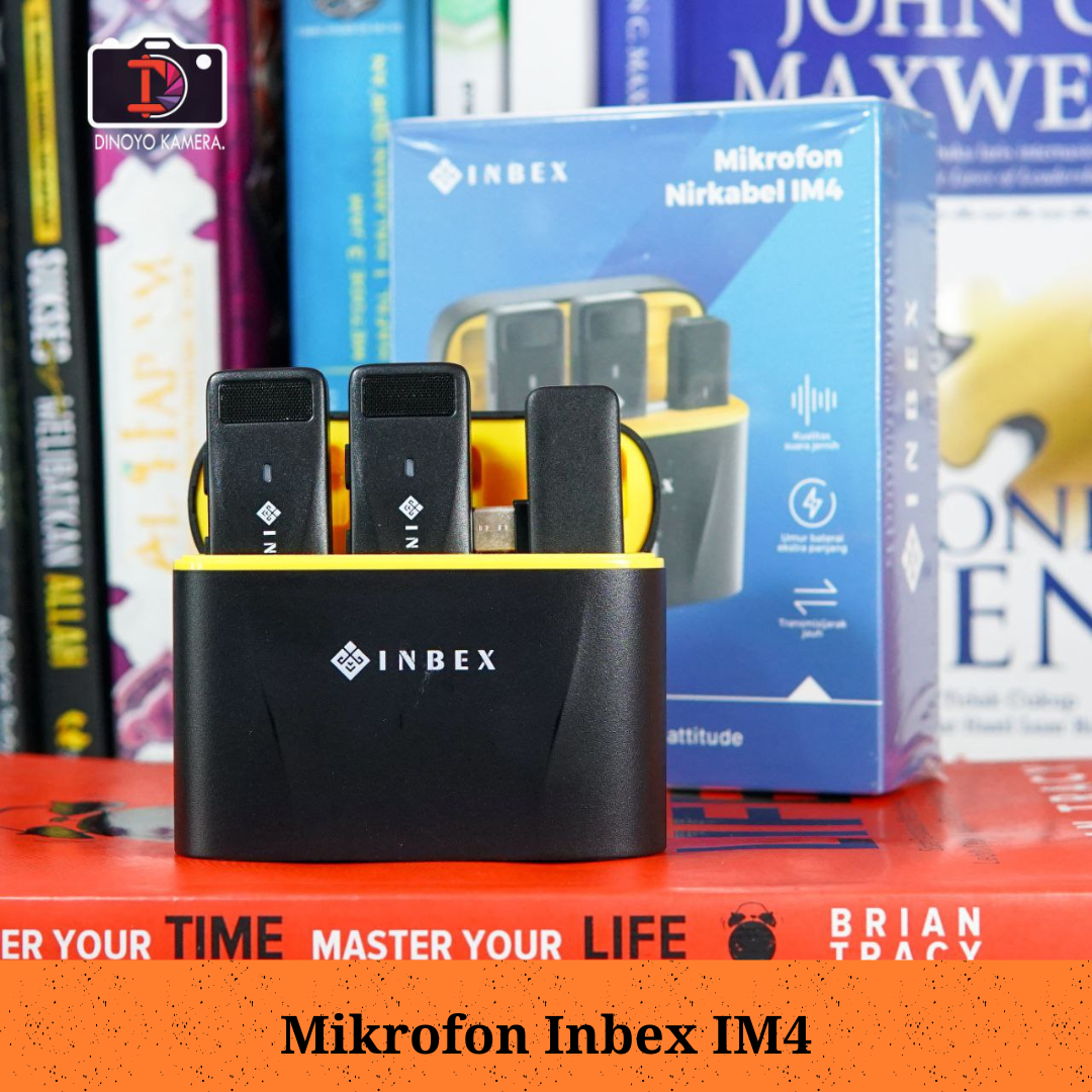 Mic Wireless INbex IM4 New Kondisi Normal