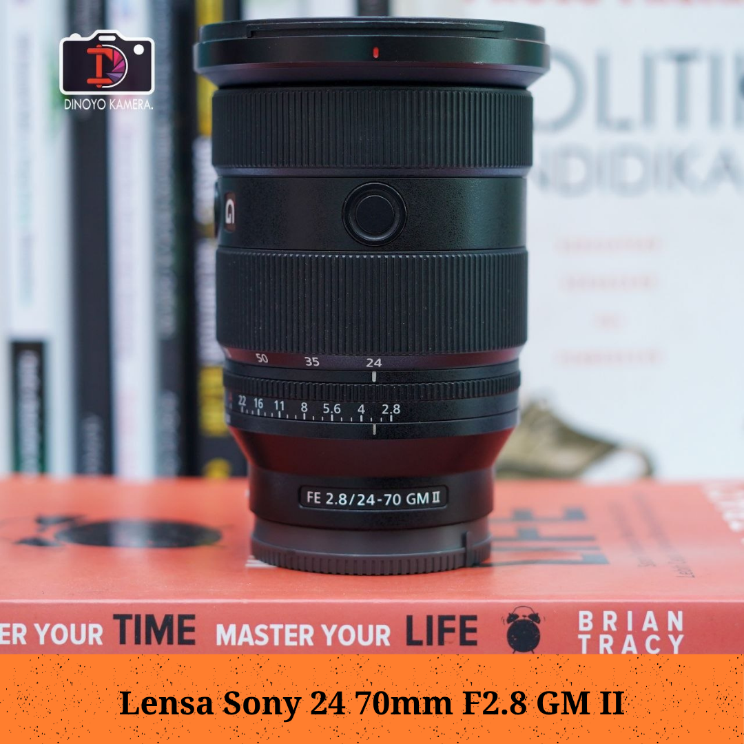 Lensa Sony 24 70mm F2.8 GM ii Kondisi Baik