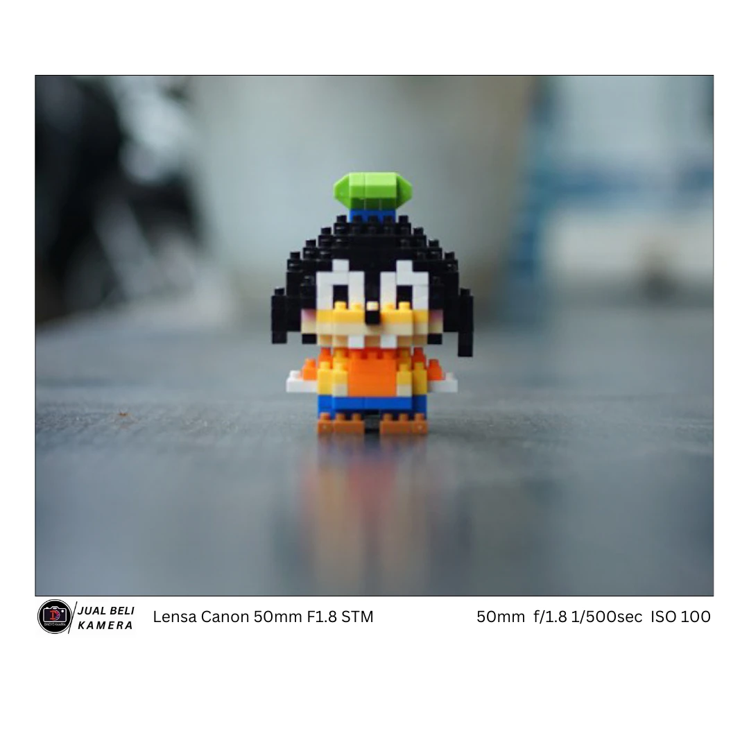 Lensa Canon 50mm F1.8 STM Kondisi fungsional baik