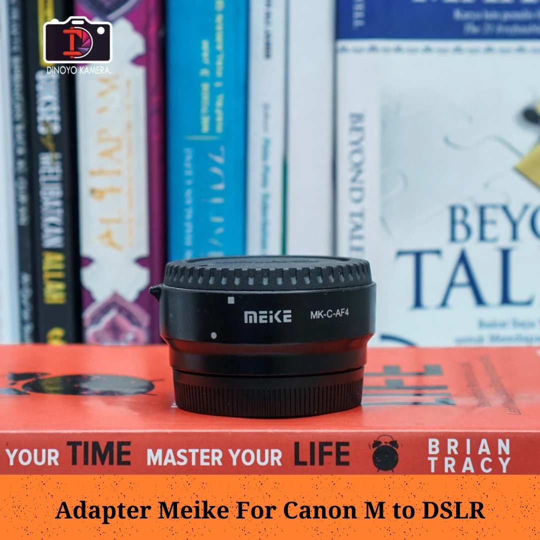 Adapter Meike auto fokus canon M to DSLR kondisi Fungsional baik