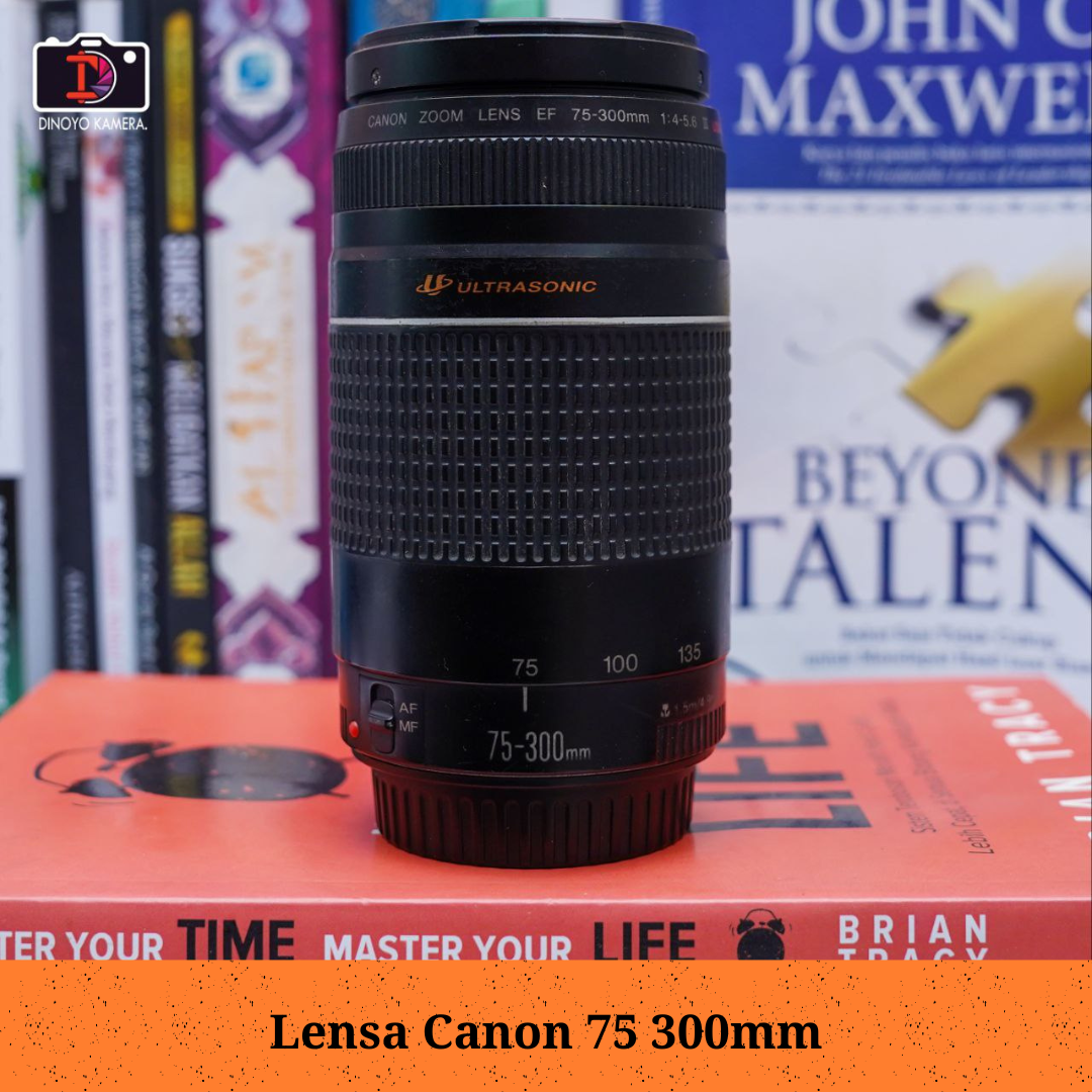 Lensa Canon 75 300mm iii